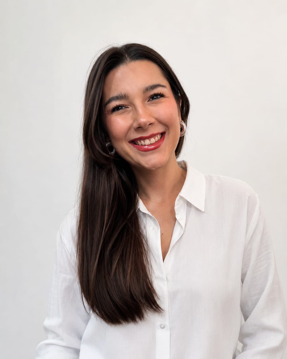 Fernanda Ramos, nutrióloga, en consulta